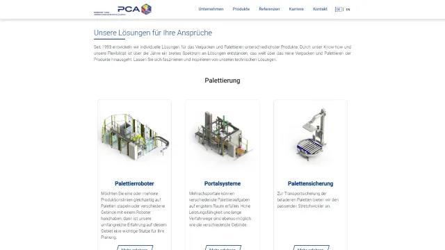 Preview von PCA Roboter- und Verpackungstechnik
